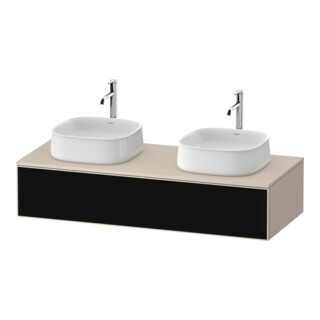 Duravit Meuble sous lavabo Zencha 130x55 cm, B bs, G s Lini/t m, k Einr-Sys