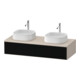 Duravit Meuble sous lavabo Zencha 130x55 cm, B bs, G s Lini/t m, k Einr-Sys-1