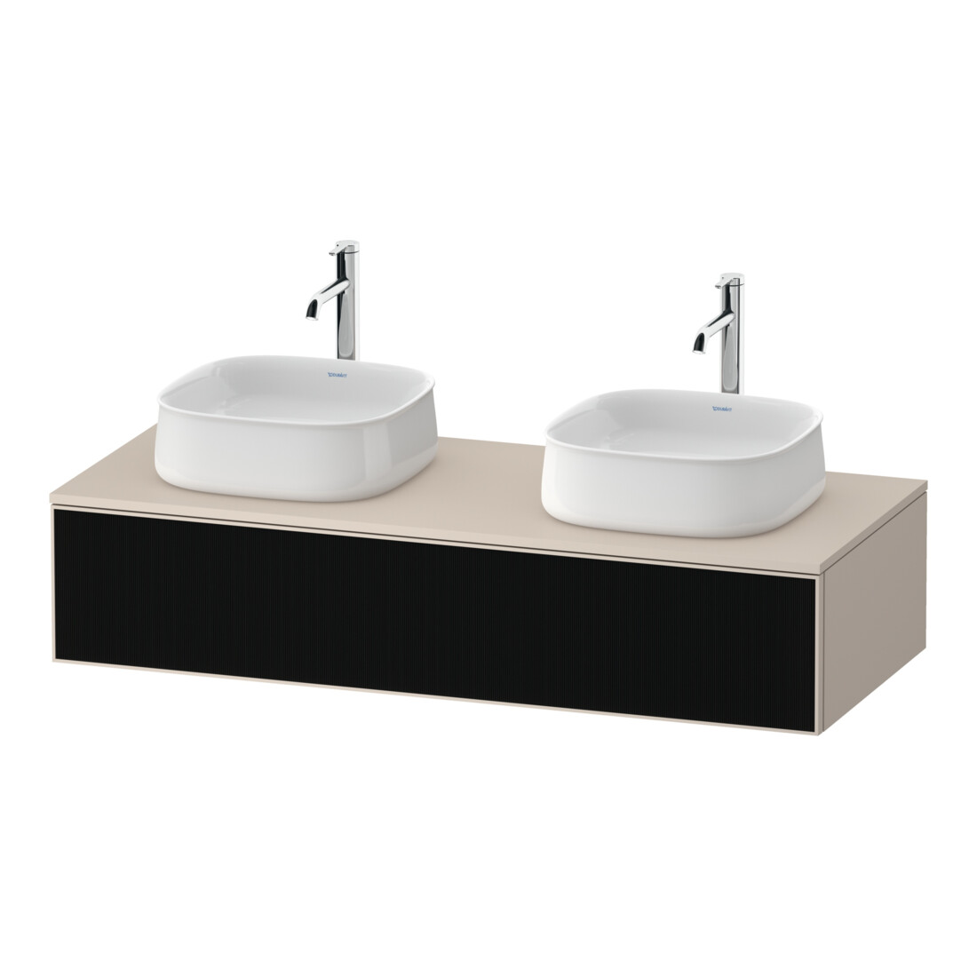 Duravit Meuble sous lavabo Zencha 130x55 cm, B bs, G s Lini/t m, k Einr-Sys