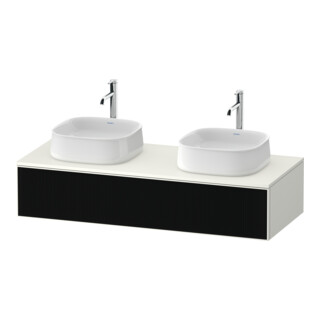 Duravit Meuble sous-lavabo Zencha 130x55 cm, B bs, G s Lini/w m, k Einr-Sys