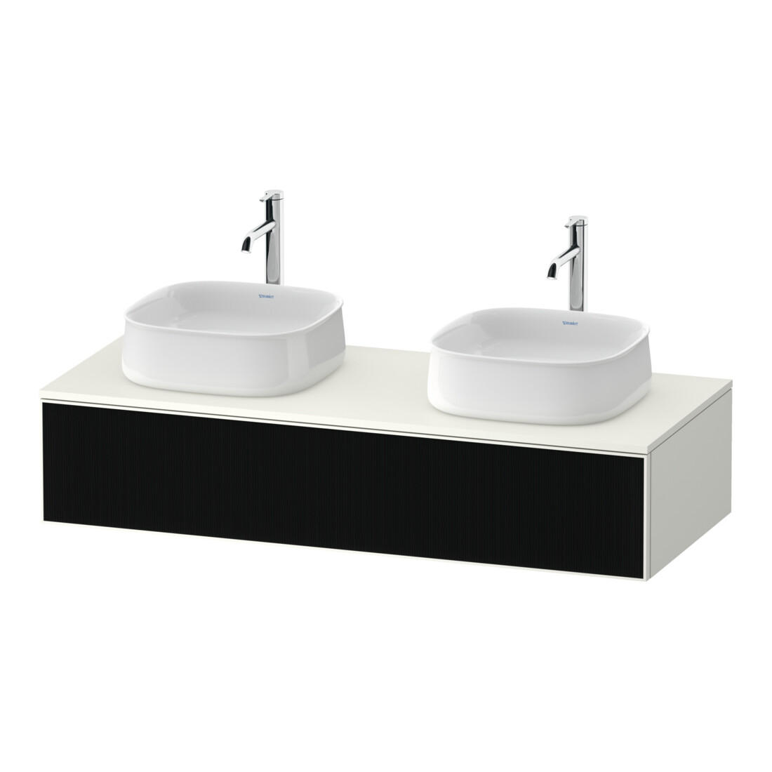 Duravit Meuble sous-lavabo Zencha 130x55 cm, B bs, G s Lini/w m, k Einr-Sys