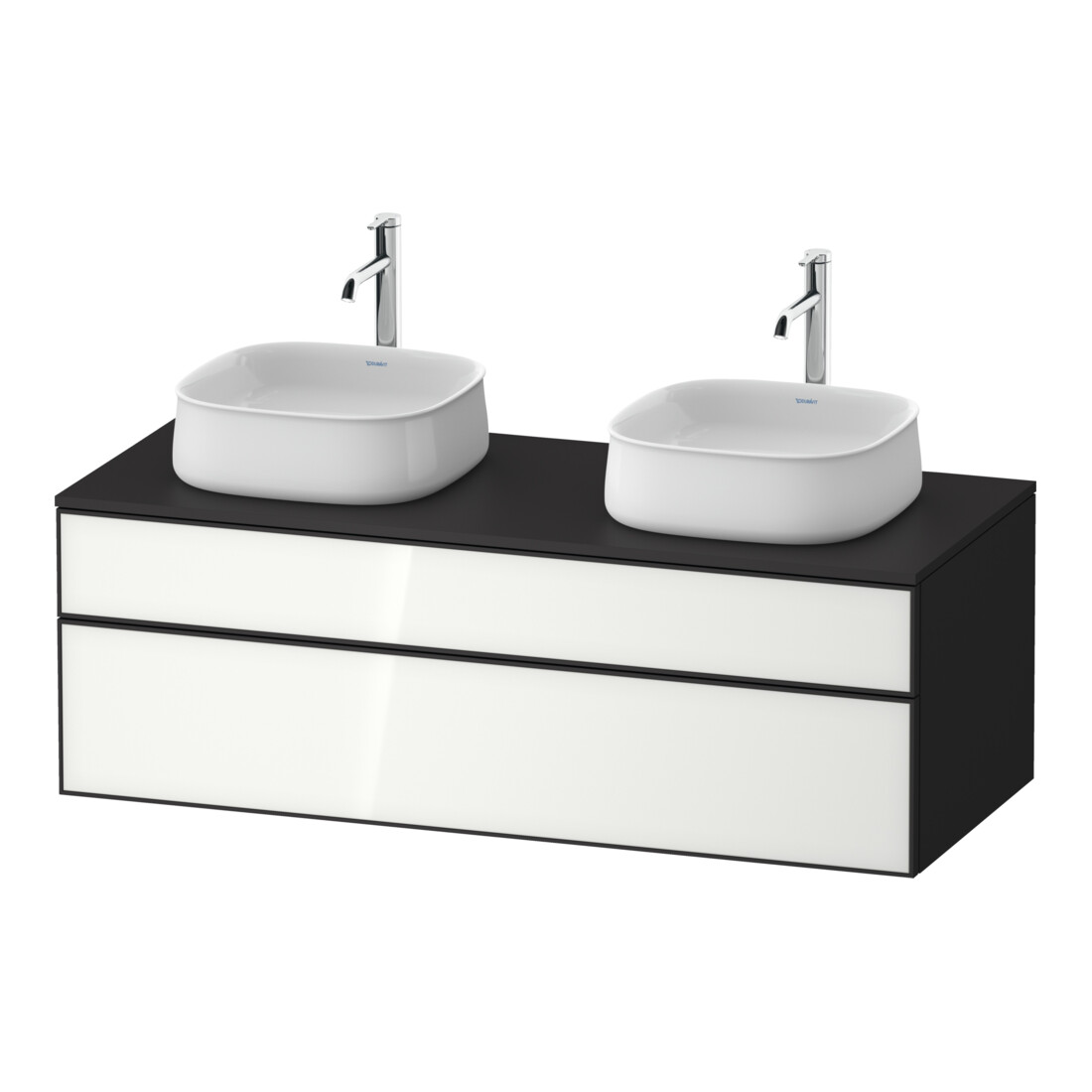 Duravit Meuble sous-lavabo Zencha 130x55 cm, B bs, G w/grap m, s. système d'encastrement