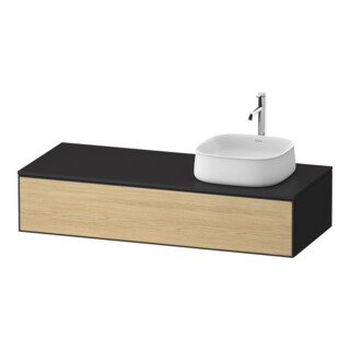 Duravit Meuble sous lavabo Zencha 130x55 cm, B D, E nat/grap m, s. sys