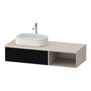 Duravit Meuble sous lavabo Zencha 130x55 cm, B I, G s Lini/t m, k Einr-Sys