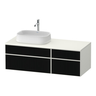 Duravit Meuble sous-lavabo Zencha 130x55 cm, B I, G s Lini/w m, k Einr-Sys