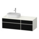 Duravit Meuble sous-lavabo Zencha 130x55 cm, B I, G s Lini/w m, k Einr-Sys-1
