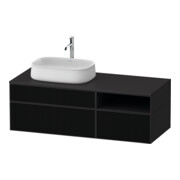Duravit Meuble sous-lavabo Zencha 130x55 cm, B L, G s Lin/gr m, k Einr-Sys