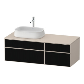 Duravit Meuble sous lavabo Zencha 130x55 cm, B L, G s Lini/t m, k Einr-Sys