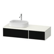 Duravit Meuble sous-lavabo Zencha 130x55 cm, B L, G s Lini/w m, k Einr-Sys