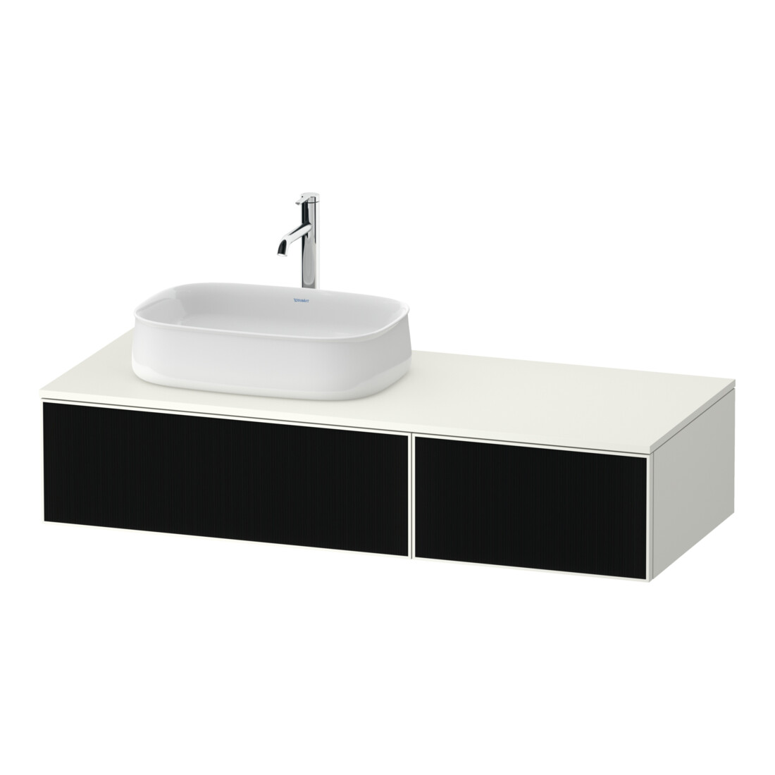 Duravit Meuble sous-lavabo Zencha 130x55 cm, B L, G s Lini/w m, k Einr-Sys
