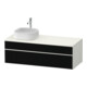 Duravit Meuble sous lavabo Zencha 130x55 cm, B L, G s Lini/w m, k Einr-Sys-1