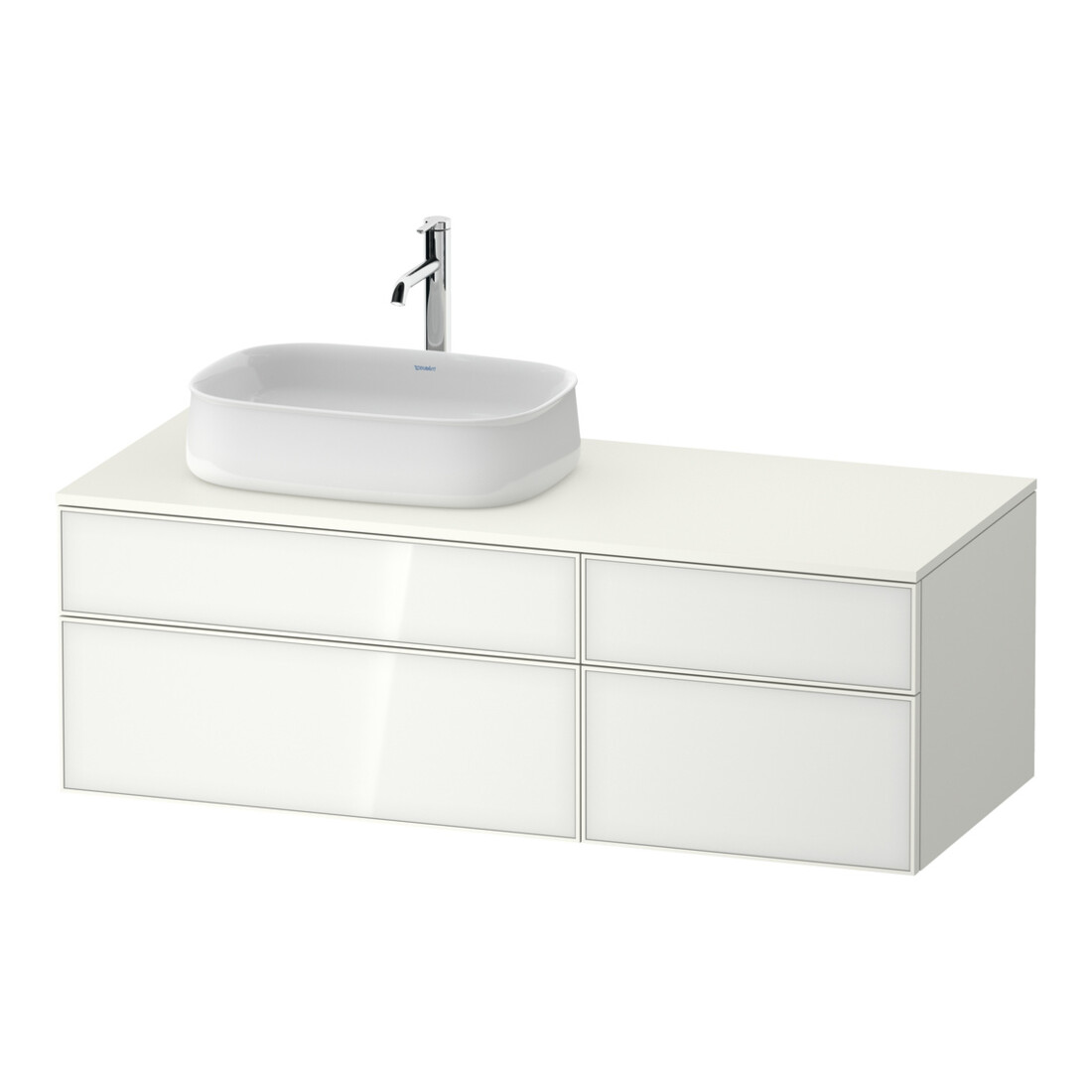 Duravit Meuble sous lavabo Zencha 130x55 cm, B L, G w/w m, k Einr-Sys