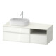 Duravit Meuble sous lavabo Zencha 130x55 cm, B L, G w/w m, k Einr-Sys-1