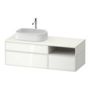 Duravit Meuble sous lavabo Zencha 130x55 cm, B L, G w/w m, k Einr-Sys