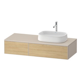 Duravit Meuble sous-lavabo Zencha 130x55 cm, B R, E nat/tau m, k Einr-Sys