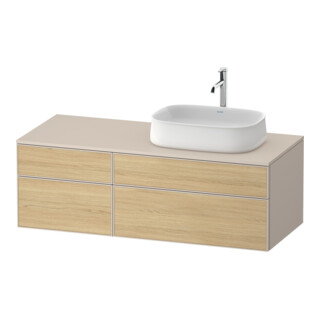 Duravit Meuble sous-lavabo Zencha 130x55 cm, B R, E nat/tau m, k Einr-Sys