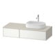 Duravit Meuble sous lavabo Zencha 130x55 cm, B R, G blanc/taupe m, système k intégré-1