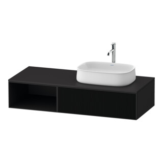 Duravit Meuble sous-lavabo Zencha 130x55 cm, B R, G s Lin/gr m, k Einr-Sys