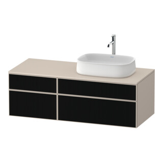 Duravit Meuble sous-lavabo Zencha 130x55 cm, B R, G s Lini/t m, k Einr-Sys