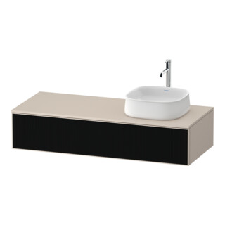 Duravit Meuble sous lavabo Zencha 130x55 cm, B R, G s Lini/t m, k Einr-Sys