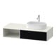 Duravit Meuble sous lavabo Zencha 130x55 cm, B R, G s Lini/w m, k Einr-Sys-1