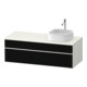 Duravit Meuble sous lavabo Zencha 130x55 cm, B R, G s Lini/w m, k Einr-Sys-1