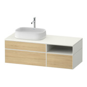 Duravit Meuble sous-lavabo Zencha 130x55 cm, BL, E na/we m, k Einr-Sys-1
