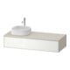 Duravit Meuble sous-lavabo Zencha 130x55 cm, L D, G blanc/taupe, s. montage k-1