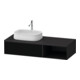 Duravit Meuble sous-lavabo Zencha 130x55 cm, L D, G s Lin/gr m, k Système d'encastrement-1