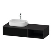 Duravit Meuble sous-lavabo Zencha 130x55 cm, L D, G s Lin/gr m, k Système d'encastrement-1