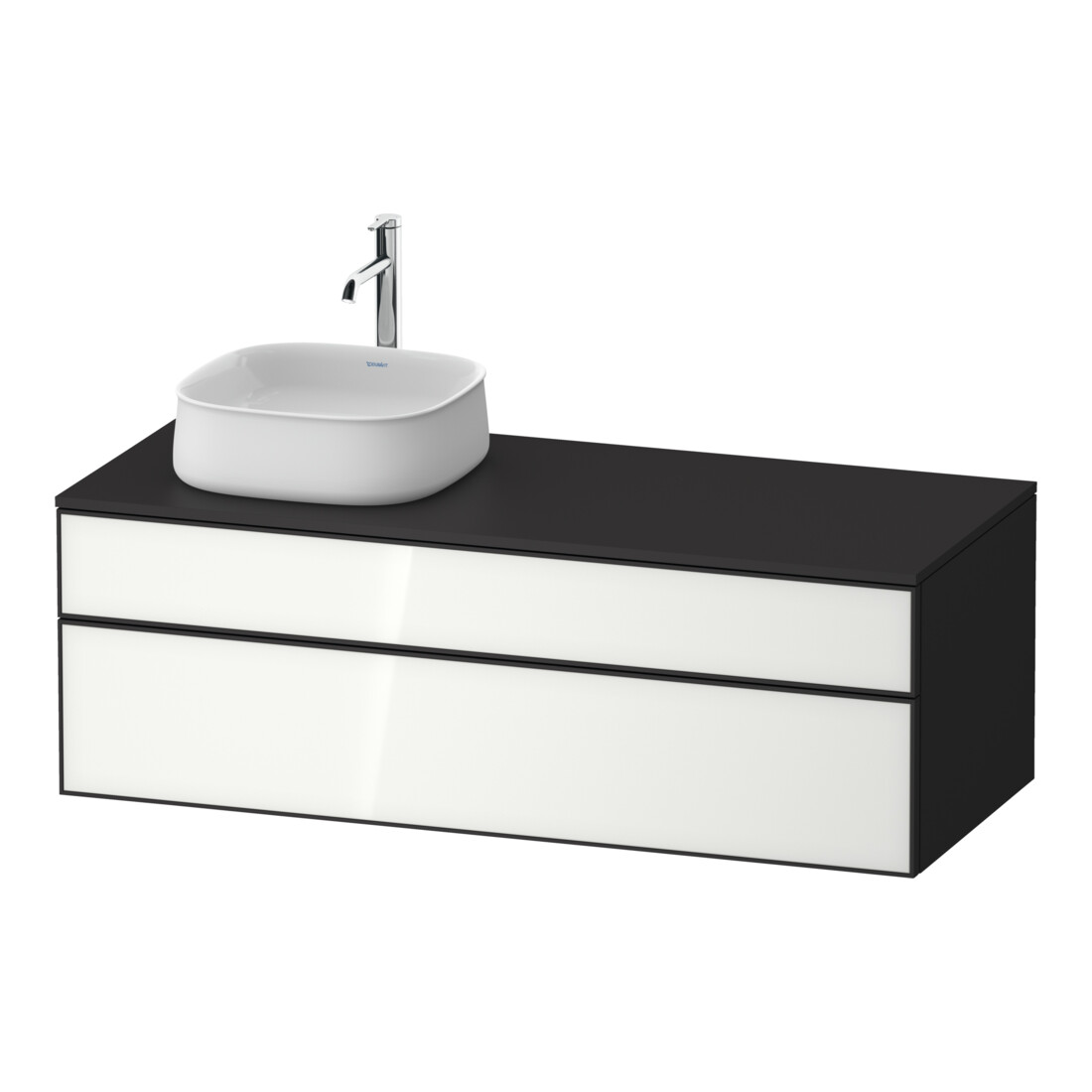 Duravit Meuble sous lavabo Zencha 130x55 cm, L l, G w/grap m, s Système d'encastrement