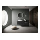 Duravit Meuble sous-lavabo Zencha 130x55 cm, L P, E noir/gris, s Système d'encastrement