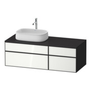 Duravit Meuble sous-lavabo Zencha 130x55 cm, L P, G w/grap m, k Système d'installation