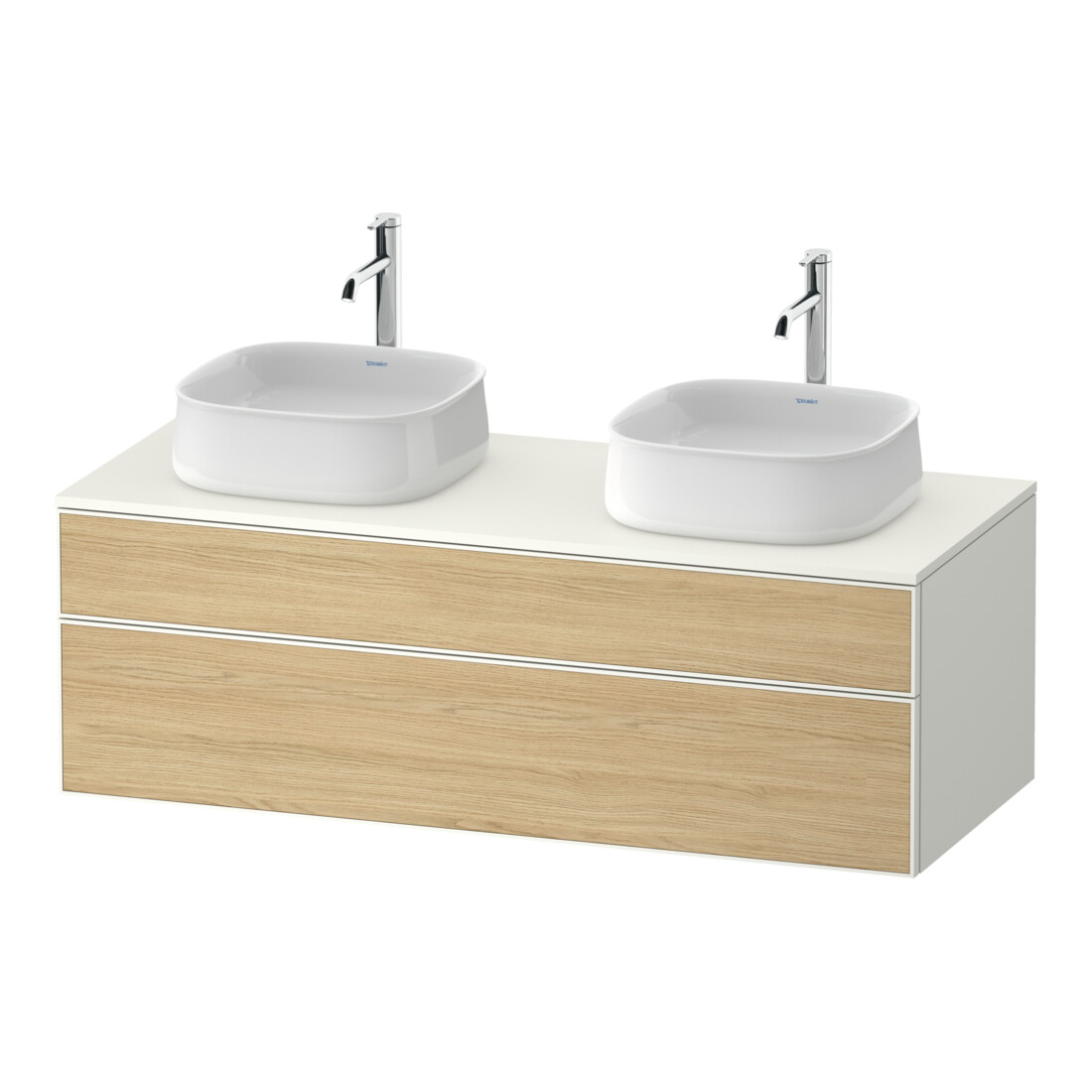 Duravit Meuble sous-lavabo Zencha 130x55cm, B bs, E na/bl m, s Système d’installation