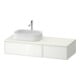 Duravit Meuble sous-lavabo Zencha 130x55cm, B L, G w/w m, k Einr-Sys-1