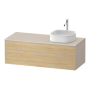 Duravit Meuble sous-lavabo Zencha 130x55cm, B R, E nat/tau m, k Einr-Sys
