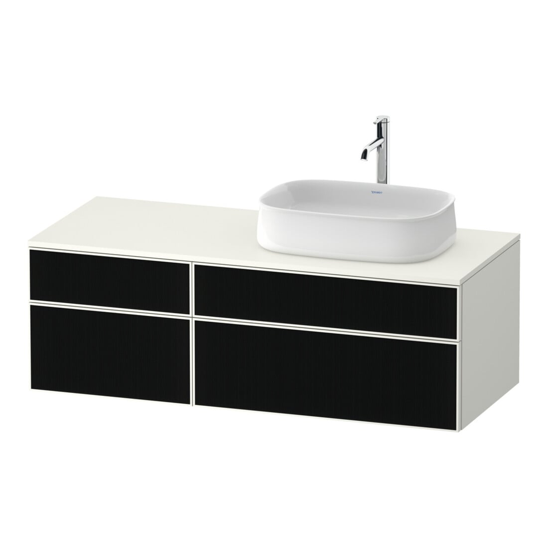 Duravit Meuble sous-lavabo Zencha 130x55cm, B R, G s Lini/w m, syt d'encastrement