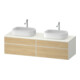 Duravit Meuble sous-lavabo Zencha 160x55 cm, B bs, E na/we m, k Einr-Sy-1