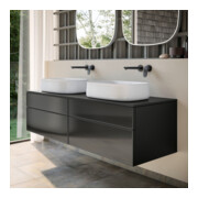 Duravit Meuble sous lavabo Zencha 160x55 cm, B bs, G s Lin/gr m, k Einr-Sy-4