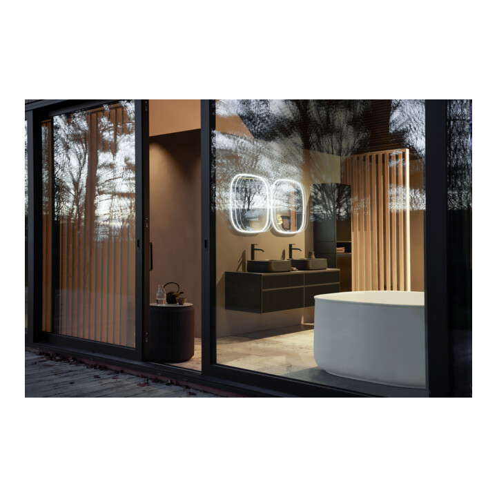 Duravit Meuble sous lavabo Zencha 160x55 cm, B bs, G s Lin/gr m, k Einr-Sy