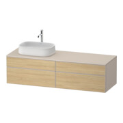 Duravit Meuble sous-lavabo Zencha 160x55 cm, B L, E nat/tau m, k Einr-Sy