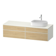 Duravit Meuble sous-lavabo Zencha 160x55 cm, B R, E na/we m, k Einr-Sy-1