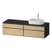 Duravit Meuble sous-lavabo Zencha 160x55 cm, B R, E nat/grap m, k Einr-Sy
