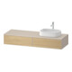Duravit Meuble sous-lavabo Zencha 160x55 cm, B R, E nat/tau m, k Einr-Sy-1