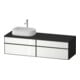 Duravit Meuble sous-lavabo Zencha 160x55 cm, L D, G w/grap m, k Einr-Sy-1
