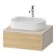 Duravit Meuble sous-lavabo Zencha 65x55 cm, 1 AZ, E nat/tau m, k EinrSy-1