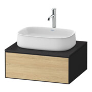 Duravit Meuble sous-lavabo Zencha 65x55 cm, 1 tiroir, E nat/grap m, k EinrSy-1