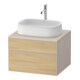 Duravit Meuble sous-lavabo Zencha 65x55 cm, 1 tiroir, E nat/tau m, système k Einr-1