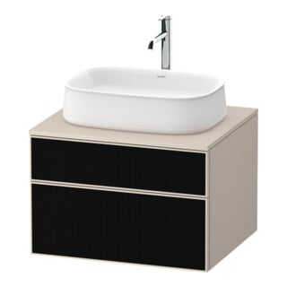 Duravit Meuble sous-lavabo Zencha 65x55 cm, 1 tiroir, système d'ouverture Einr-Sys