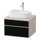 Duravit Meuble sous-lavabo Zencha 65x55 cm, 1 tiroir, système d'ouverture Einr-Sys-1